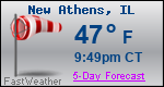Weather Forecast for New Athens, IL