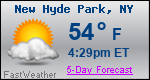Weather Forecast for New Hyde Park, NY