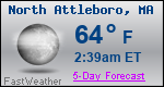 Weather Forecast for North Attleboro, MA