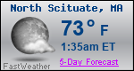 Weather Forecast for North Scituate, MA