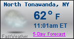 Weather Forecast for North Tonawanda, NY