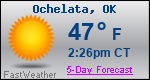 Weather Forecast for Ochelata, OK