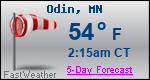 Weather Forecast for Odin, MN