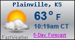 Weather Forecast for Plainville, KS