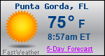 Weather Forecast for Punta Gorda, FL