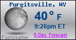Weather Forecast for Purgitsville, WV