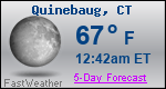 Weather Forecast for Quinebaug, CT