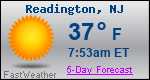 Weather Forecast for Readington, NJ