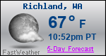 Weather Forecast for Richland, WA