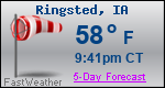 Weather Forecast for Ringsted, IA