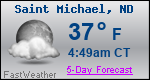 Weather Forecast for Saint Michael, ND