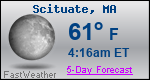 Weather Forecast for Scituate, MA