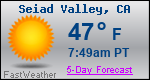 Weather Forecast for Seiad Valley, CA