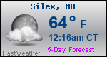 Weather Forecast for Silex, MO