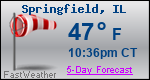 Weather Forecast for Springfield, IL