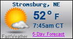 Weather Forecast for Stromsburg, NE