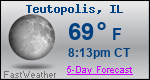 Weather Forecast for Teutopolis, IL
