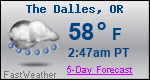 Weather Forecast for The Dalles, OR