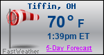 Weather Forecast for Tiffin, OH