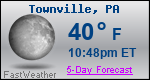 Weather Forecast for Townville, PA