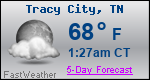 Weather Forecast for Tracy City, TN