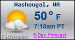 Weather Forecast for Washougal, WA