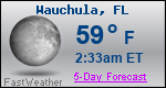 Weather Forecast for Wauchula, FL
