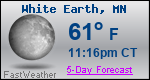 Weather Forecast for White Earth, MN